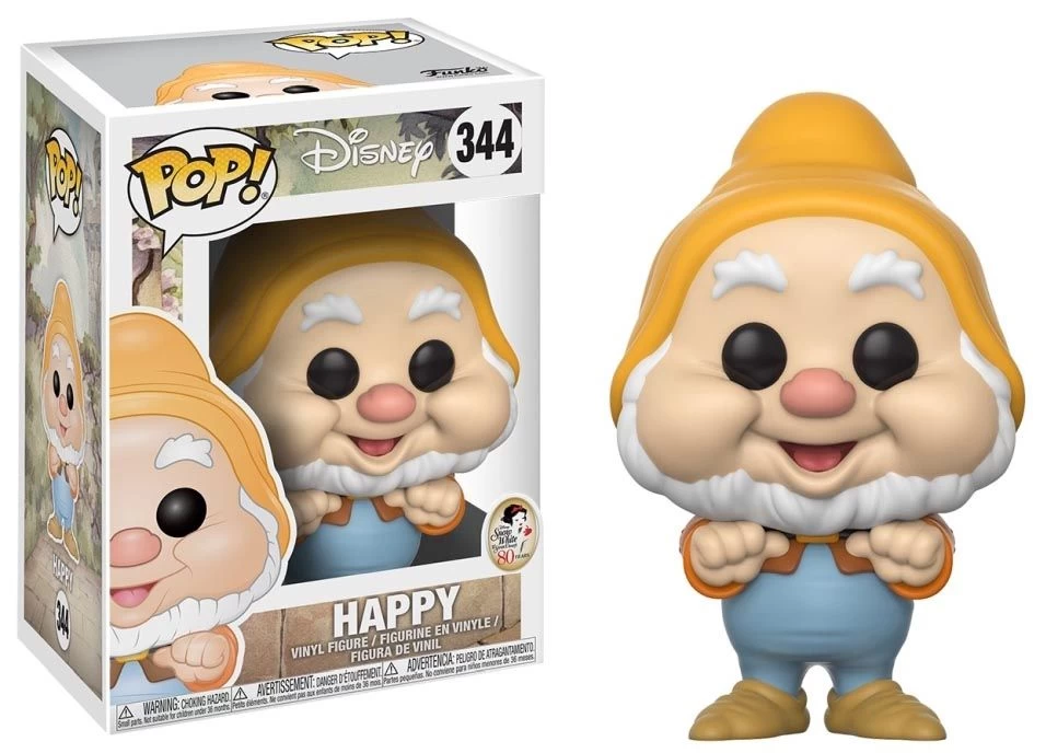 FUNKO POP! - Disney - Snow White - Happy Figur 1 FUNKO POP! - Disney - Snow White - Happy Figur