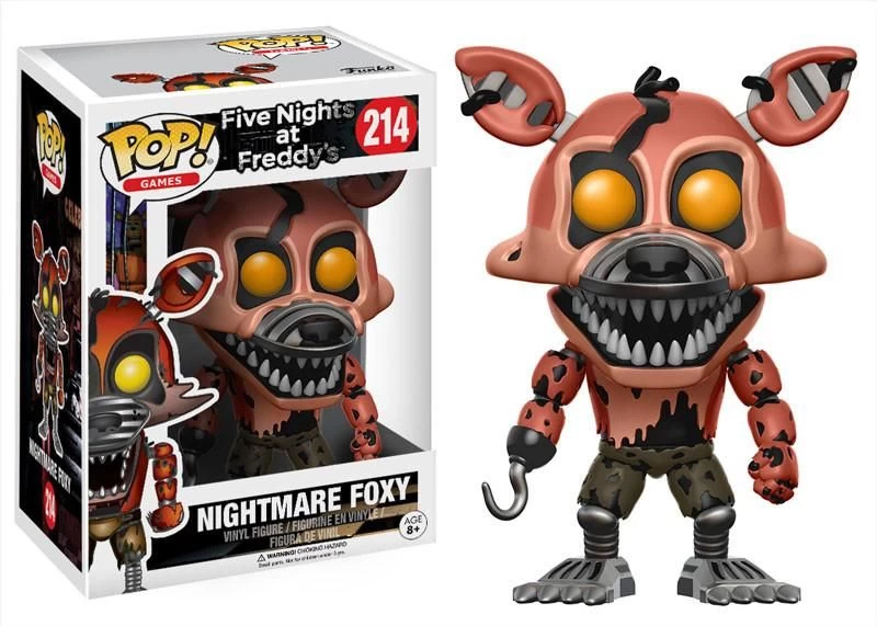FUNKO POP! - Five Nights At Freddys - Nightmare Foxy Figur 1 FUNKO POP! - Five Nights At Freddys - Nightmare Foxy Figur