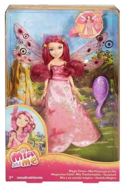 MATTEL Mia And Me - Magisches Kleid Mia Puppe