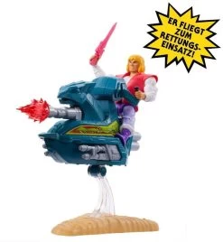 MATTEL Masters Of The Universe - Prince Adam Sky Sled Actionfigur -FUNKO Store 61mx6yvbu8l. ac sl1000