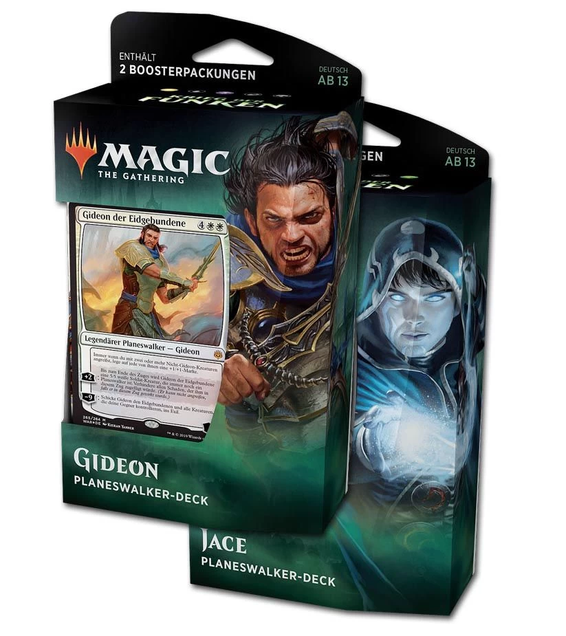 Wizards Of The Coast Magic Krieg Der Funken Planeswalker-Decks 2er Set (DE) 1 Wizards Of The Coast Magic Krieg Der Funken Planeswalker-Decks 2er Set (DE)