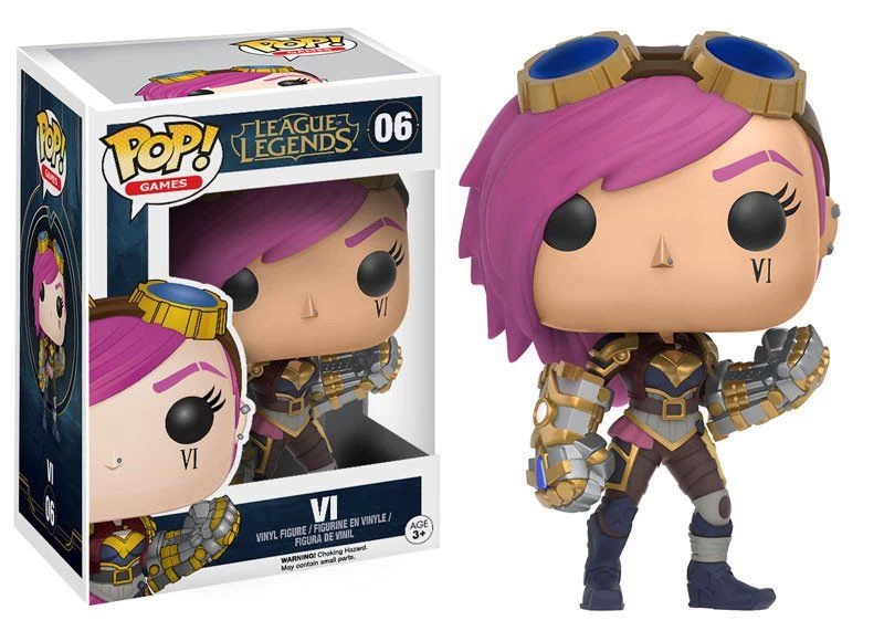 FUNKO POP! - League Of Legends - Vi Figur 1 FUNKO POP! - League Of Legends - Vi Figur
